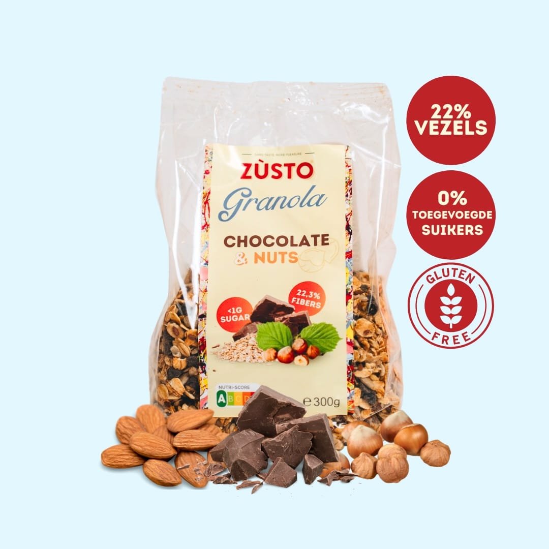 Zùsto Granola – Chocolade & Noten