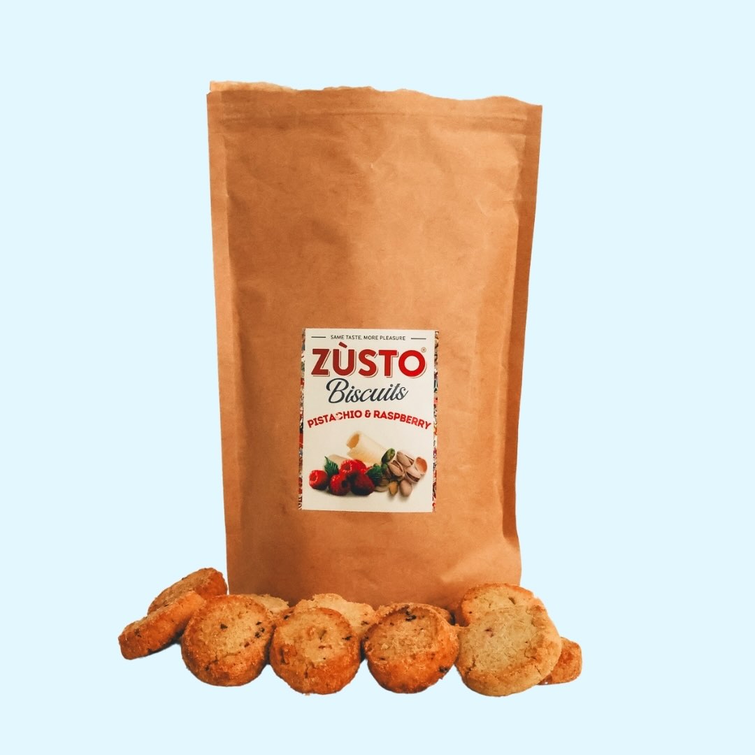 Zùsto Pistachio & Raspberry Cookies