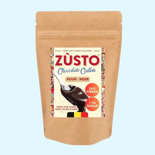 Zùsto Callets de Chocolat Noir