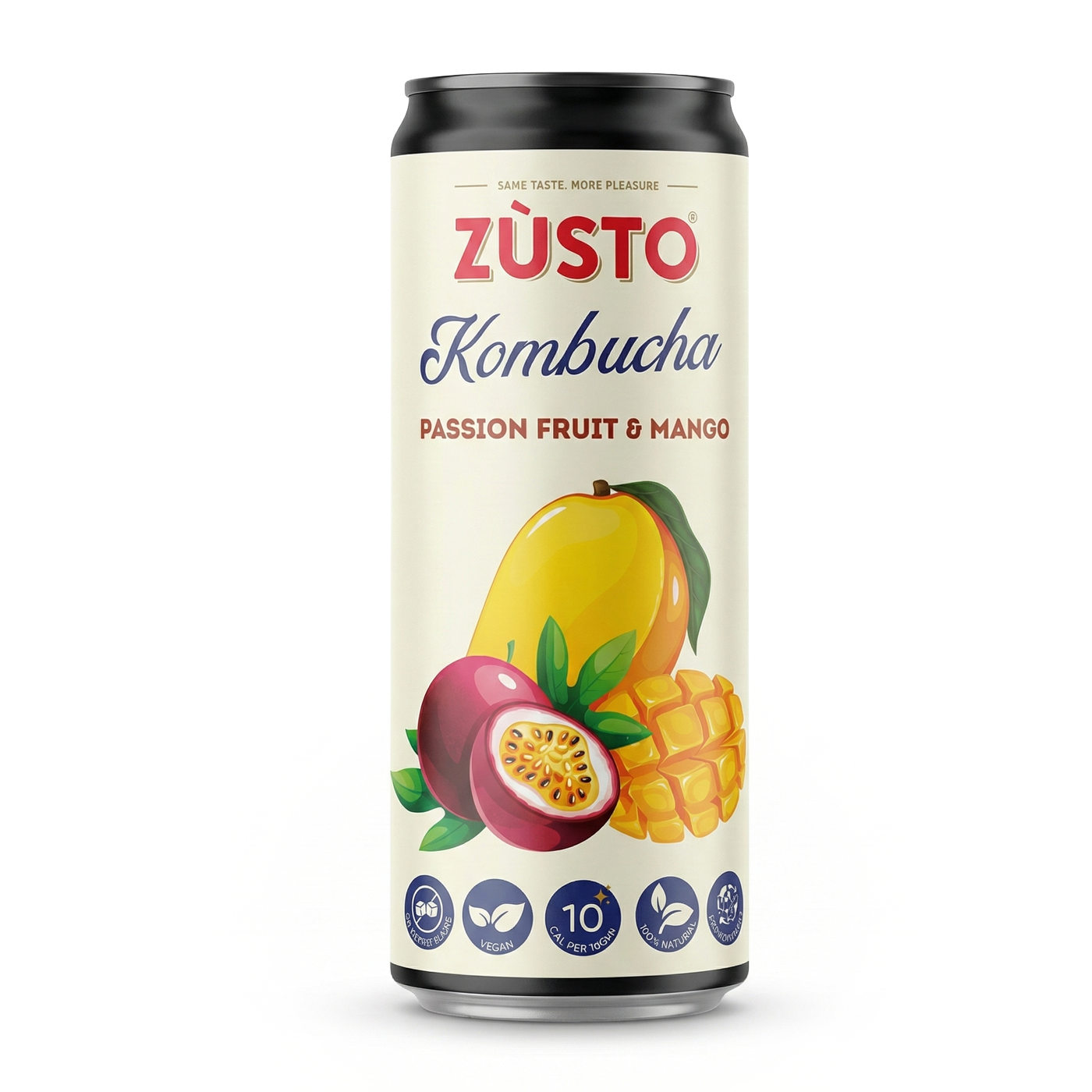 Zùsto Kombucha – Passion Fruit & Mango