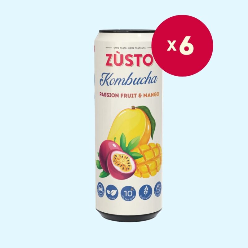Zùsto Kombucha 6x Zùsto