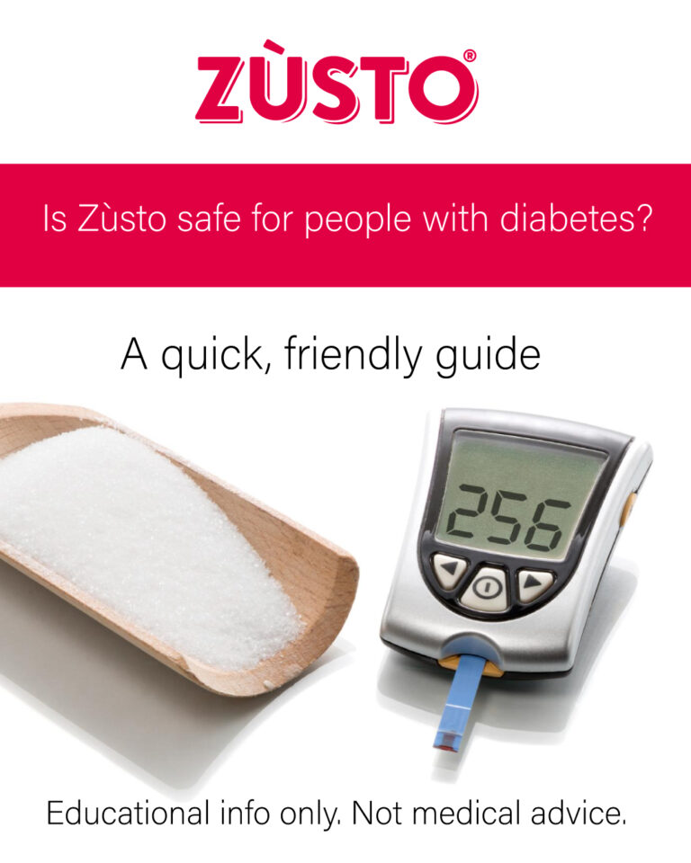 Is Zùsto Safe for People with Diabetes?